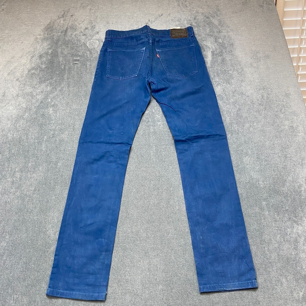 Vintage Levi's 510 Super Skinny Jeans Men 29x29 Blue Denim Stretch Medium Wash